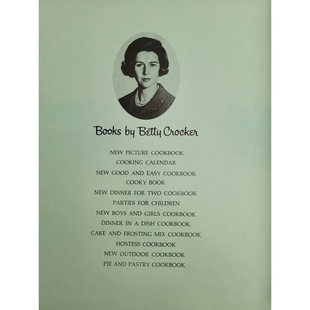 Betty Crocker's Cooky Book 2002 Facsimile Edition Spiral Hardcover Cookie